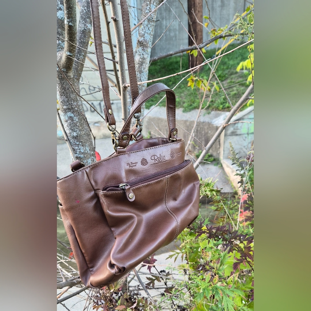 Relic Brown Leather Women's Bag